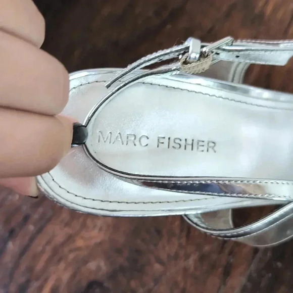 Marc Fisher Block Clear Heels For Women - Picture 6 of 8